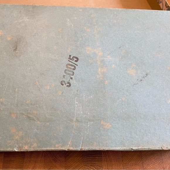 Jeannette Glass Company Butterfly Dishes (5) 22k Gold Edging-Original Box - Picture 3 of 13